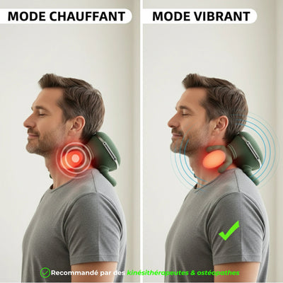 Masseur Siaaso™ Cervical 4D à Pétrissage Profond - Siaaso