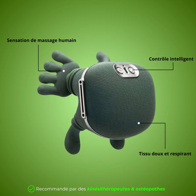 Masseur Siaaso™ Cervical 4D à Pétrissage Profond - Siaaso
