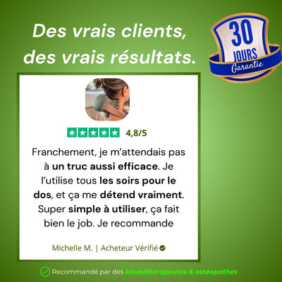 Masseur Siaaso™ Cervical 4D à Pétrissage Profond - Siaaso